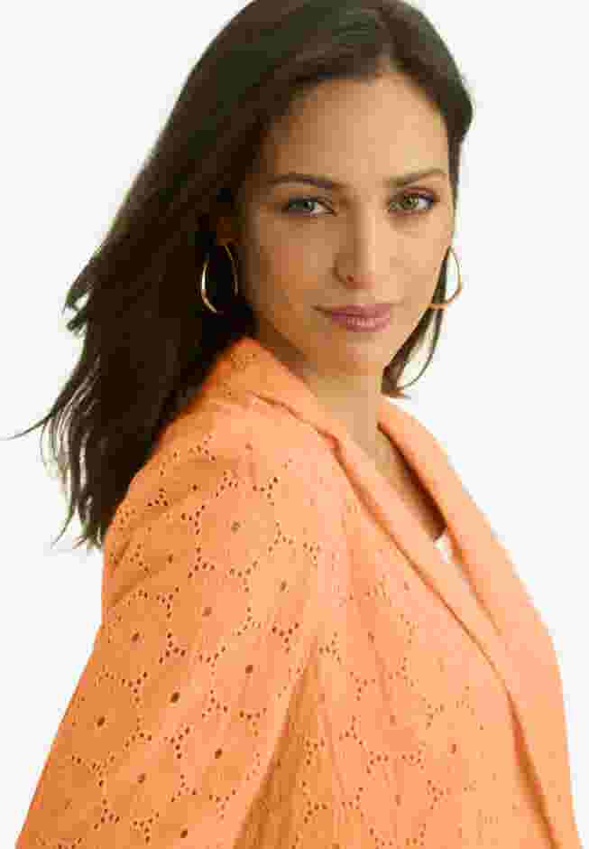 Eyelet Blazer image number 3