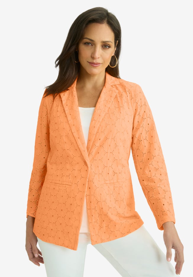 Eyelet Blazer image number 0