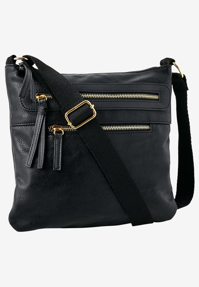 Multi-Zip Crossbody Bag image number 0
