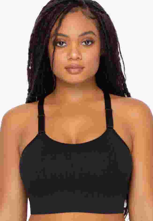 Smooth Seamless Comfort Wireless Longline Bra image number 0