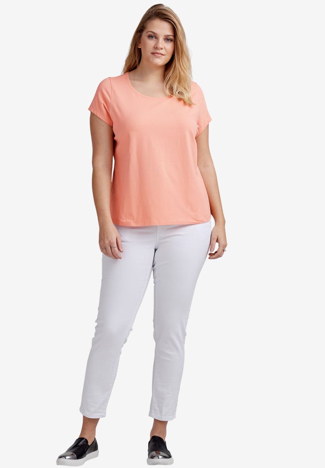 Scoop Neck Tee image number 2