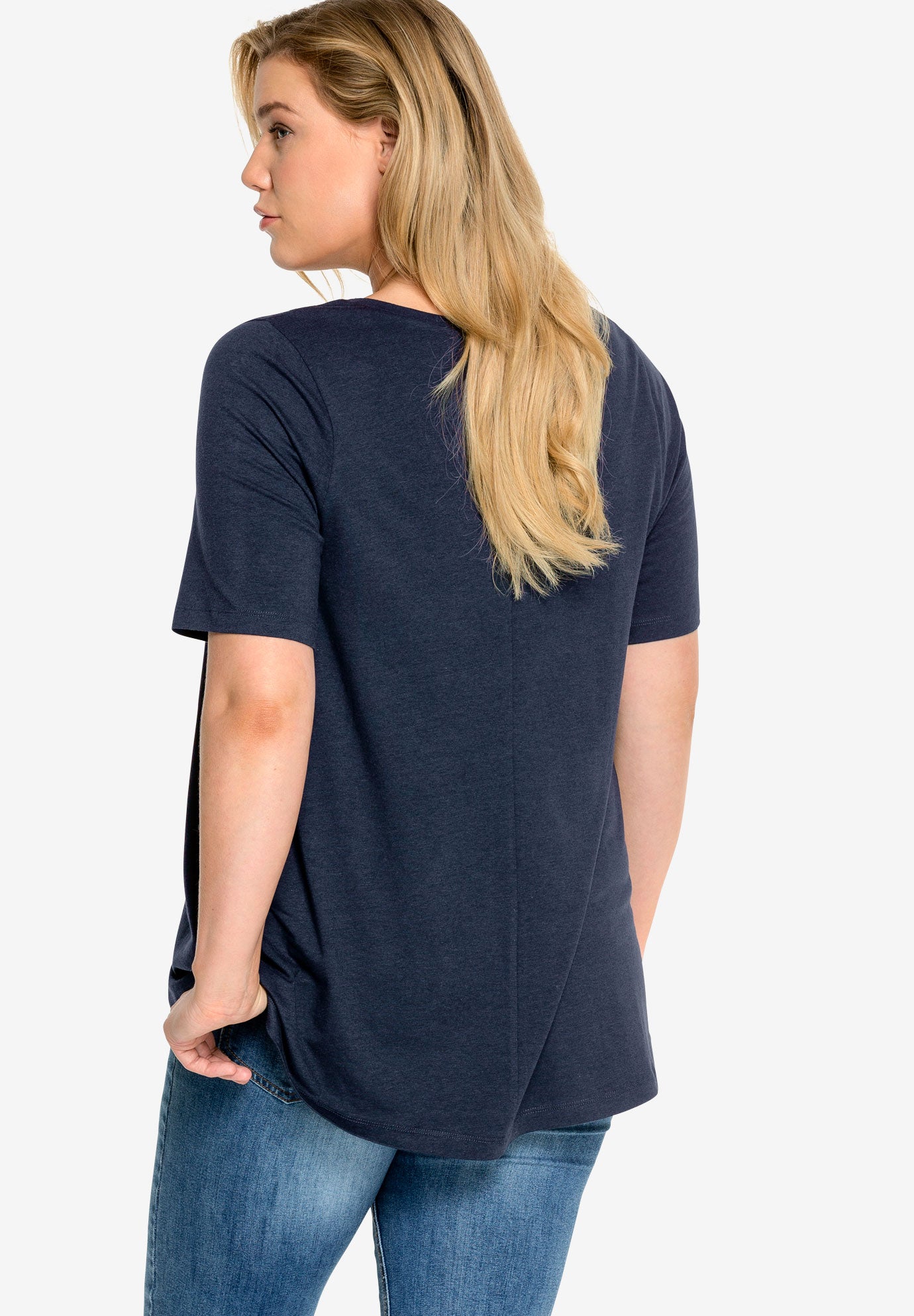 V-Neck A-Line Tunic image number 2