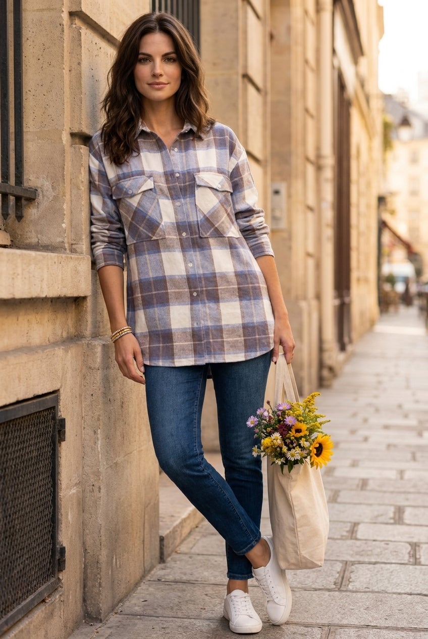 Mid-Rise Stretch Denim Pull-On 4 Pocket Jeggings image number 3