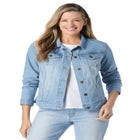 Stretch Denim Jean Jacket image number null