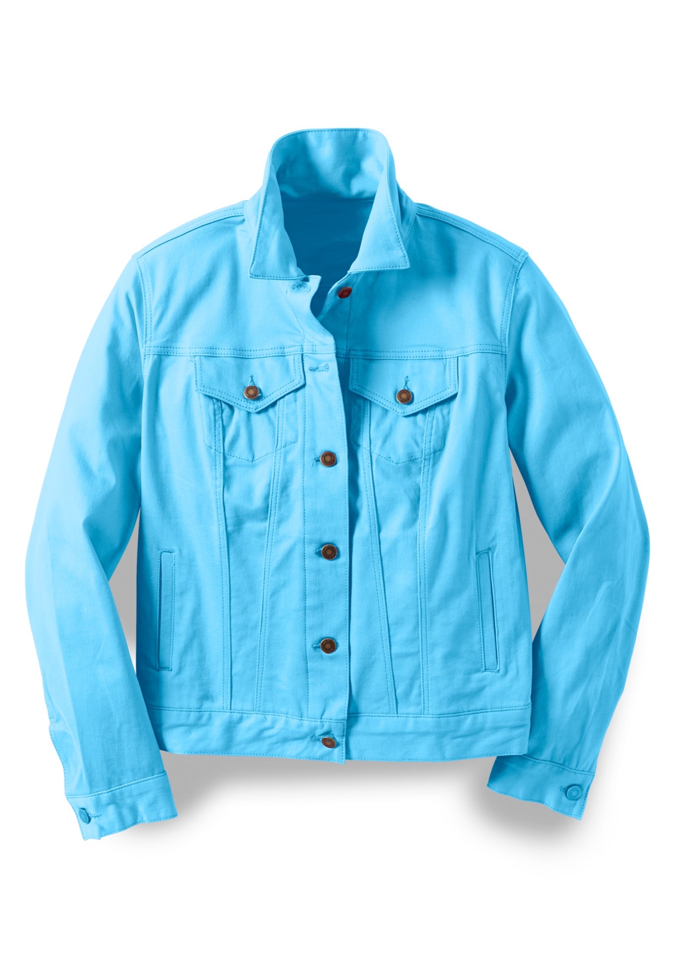 Stretch Denim Jean Jacket image number 3