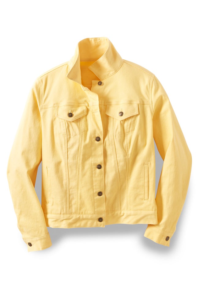 Stretch Denim Jean Jacket image number 3