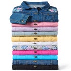 Stretch Denim Jean Jacket image number null