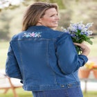Stretch Denim Jean Jacket image number null