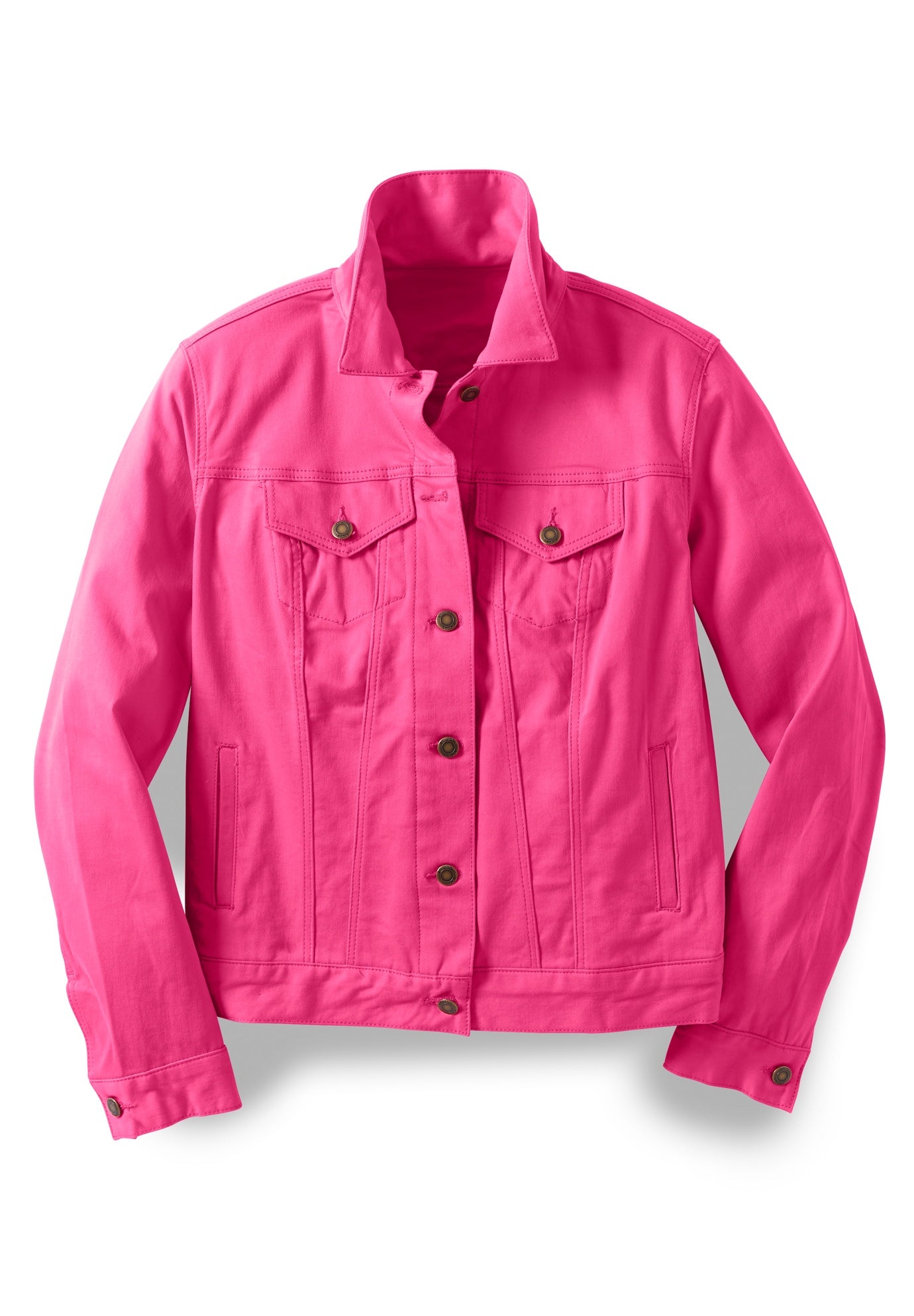 Stretch Denim Jean Jacket image number 3