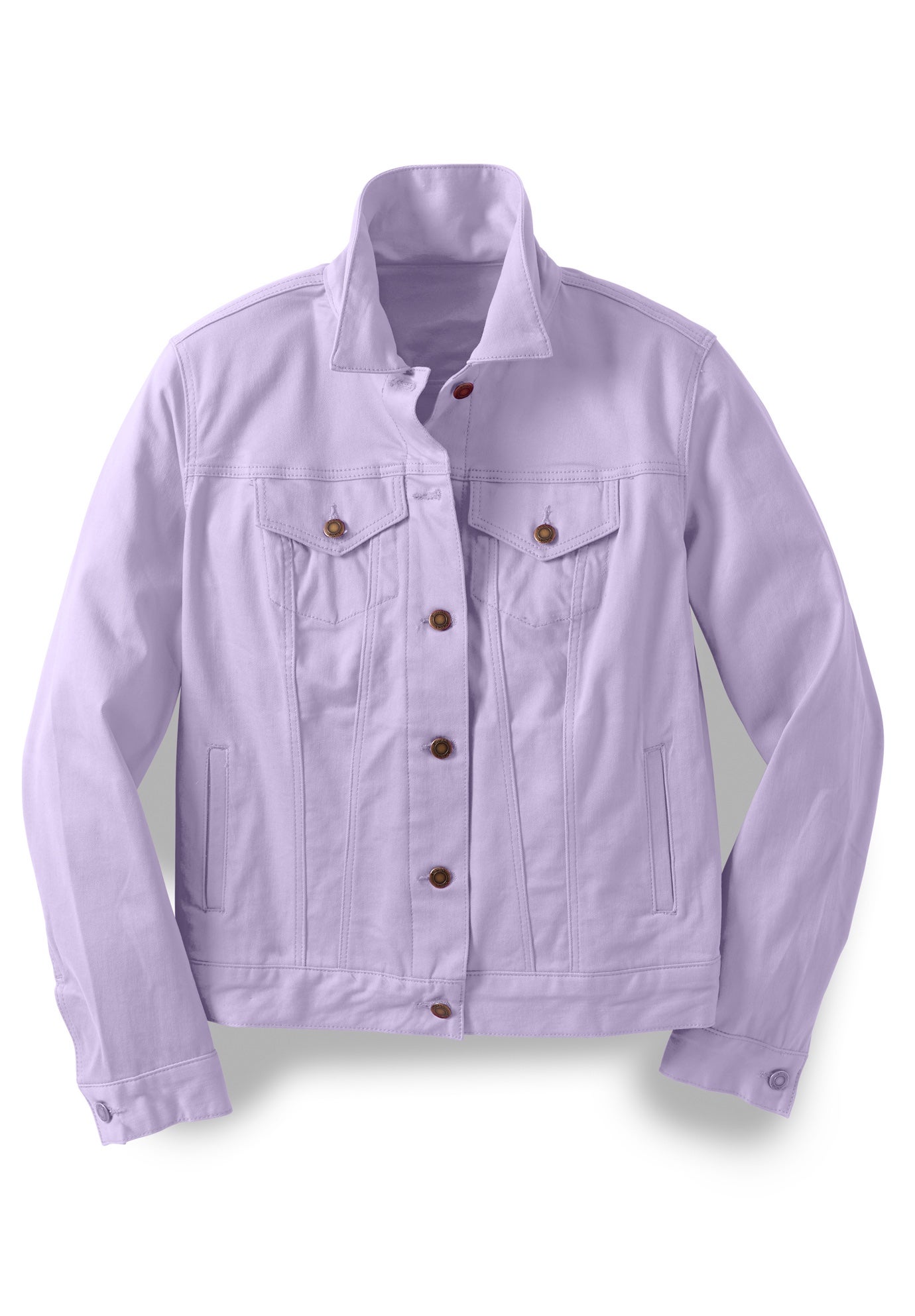 Stretch Denim Jean Jacket image number 3