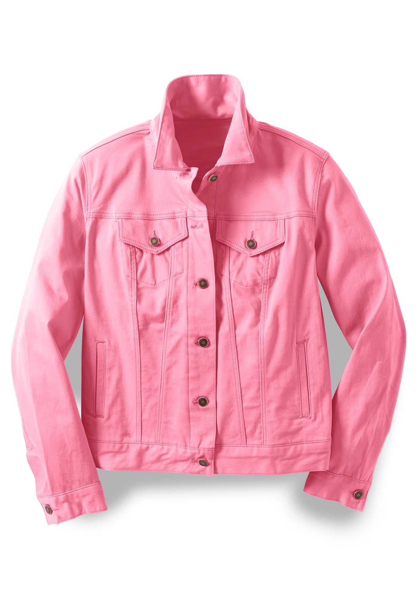 Stretch Denim Jean Jacket image number 3