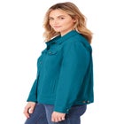 Stretch Denim Jean Jacket image number null