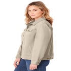Stretch Denim Jean Jacket image number null