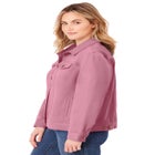 Stretch Denim Jean Jacket image number null