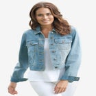 Stretch Denim Jean Jacket image number null