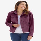 Stretch Denim Jean Jacket image number null