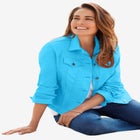 Stretch Denim Jean Jacket image number null