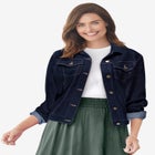 Stretch Denim Jean Jacket image number null