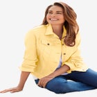 Stretch Denim Jean Jacket image number null