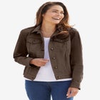 Stretch Denim Jean Jacket image number null