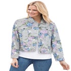 Stretch Denim Jean Jacket image number null