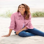 Stretch Denim Jean Jacket image number null