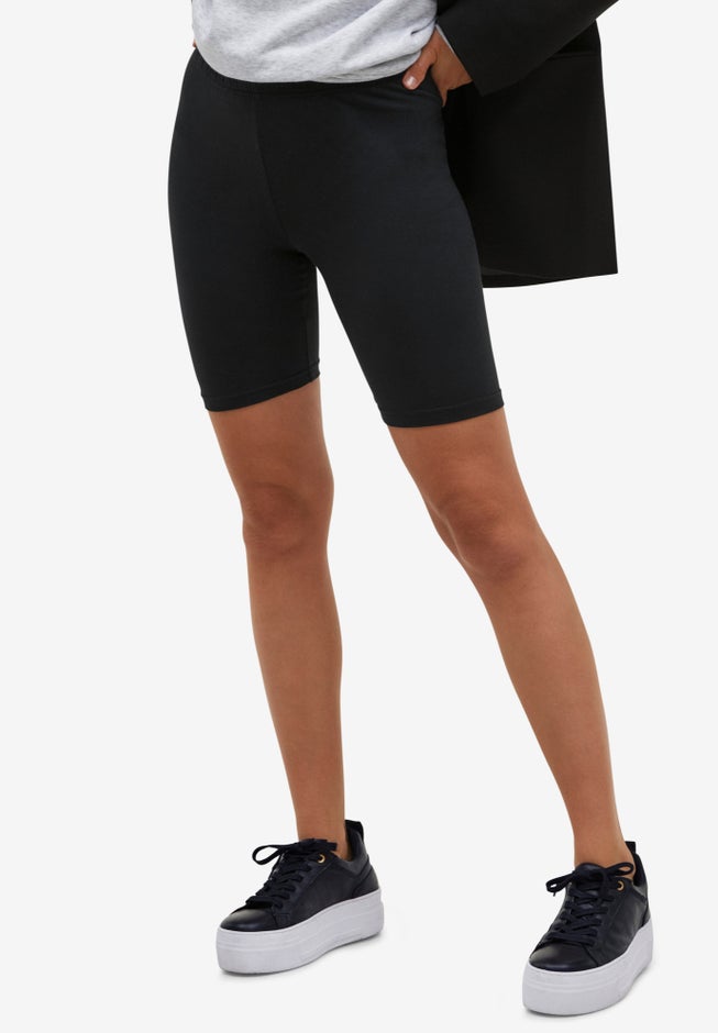 Stretch Knit Bike Shorts image number 3