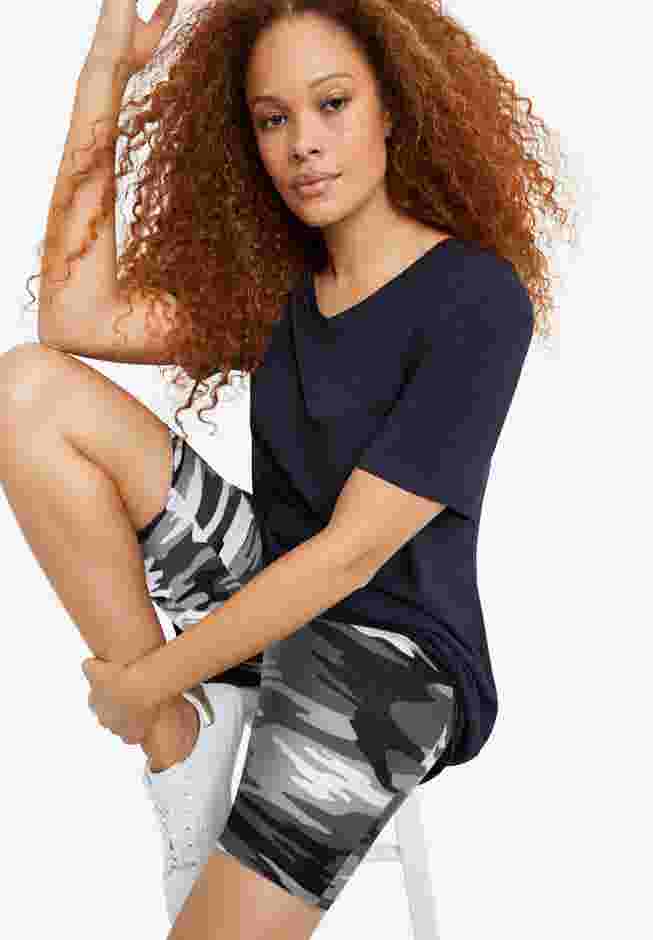 Stretch Knit Bike Shorts image number 4