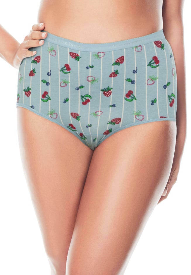 5-Pack Tag-free Full Coverage Cotton Brief image number 1