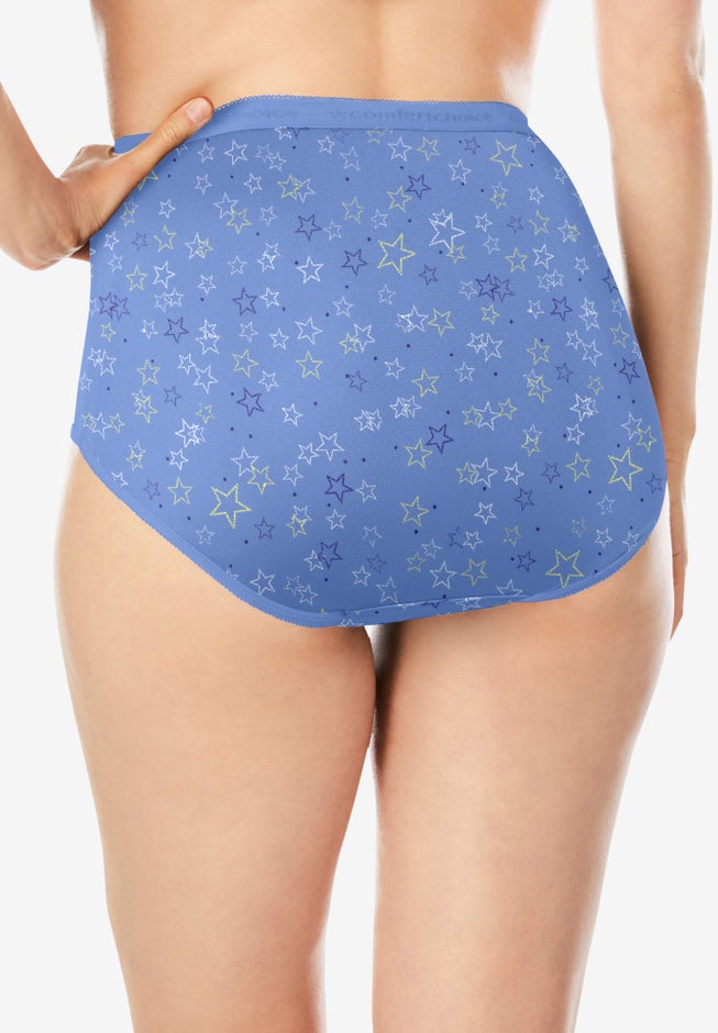 5-Pack Tag-free Full Coverage Cotton Brief image number 4