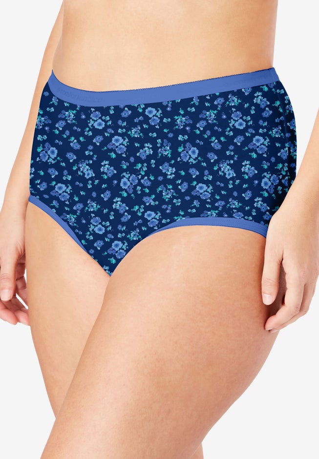 5-Pack Tag-free Full Coverage Cotton Brief image number 3