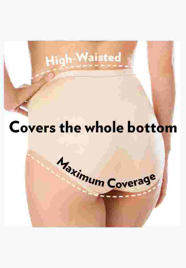 Full Coverage Stretch Cotton Color Block Brief 3-Pack image number 6