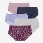 5-Pack Tag-free Full Coverage Cotton Brief image number 0