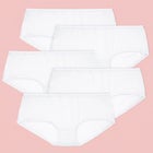 5-Pack Tag-free Full Coverage Cotton Brief image number 0
