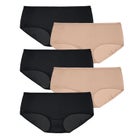 Full Coverage Nylon Brief 5-Pack image number null
