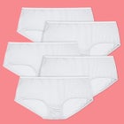 Full Coverage Nylon Brief 5-Pack image number null
