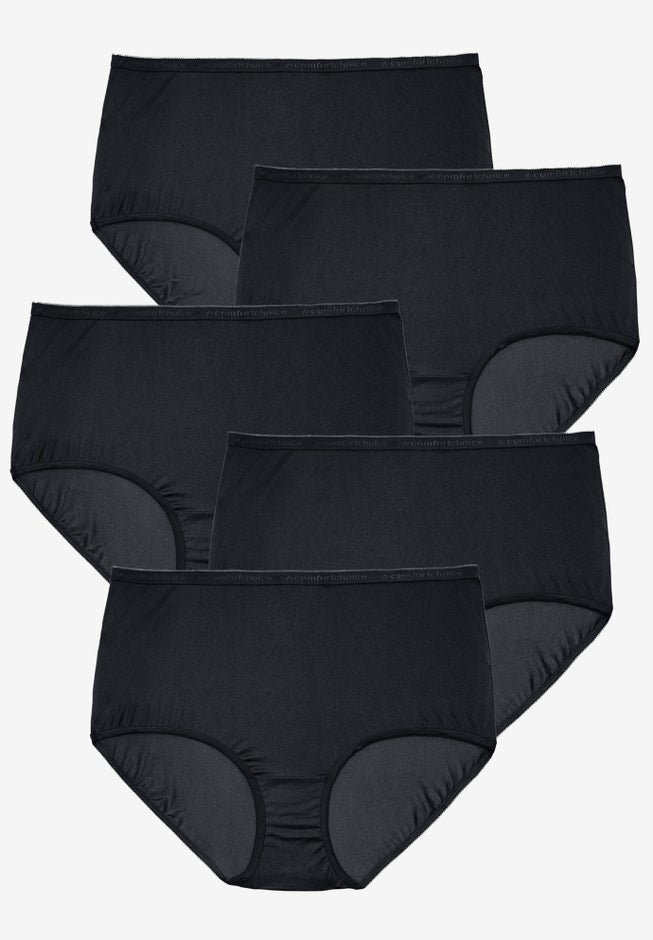 Full Coverage Nylon Brief 5-Pack image number 0