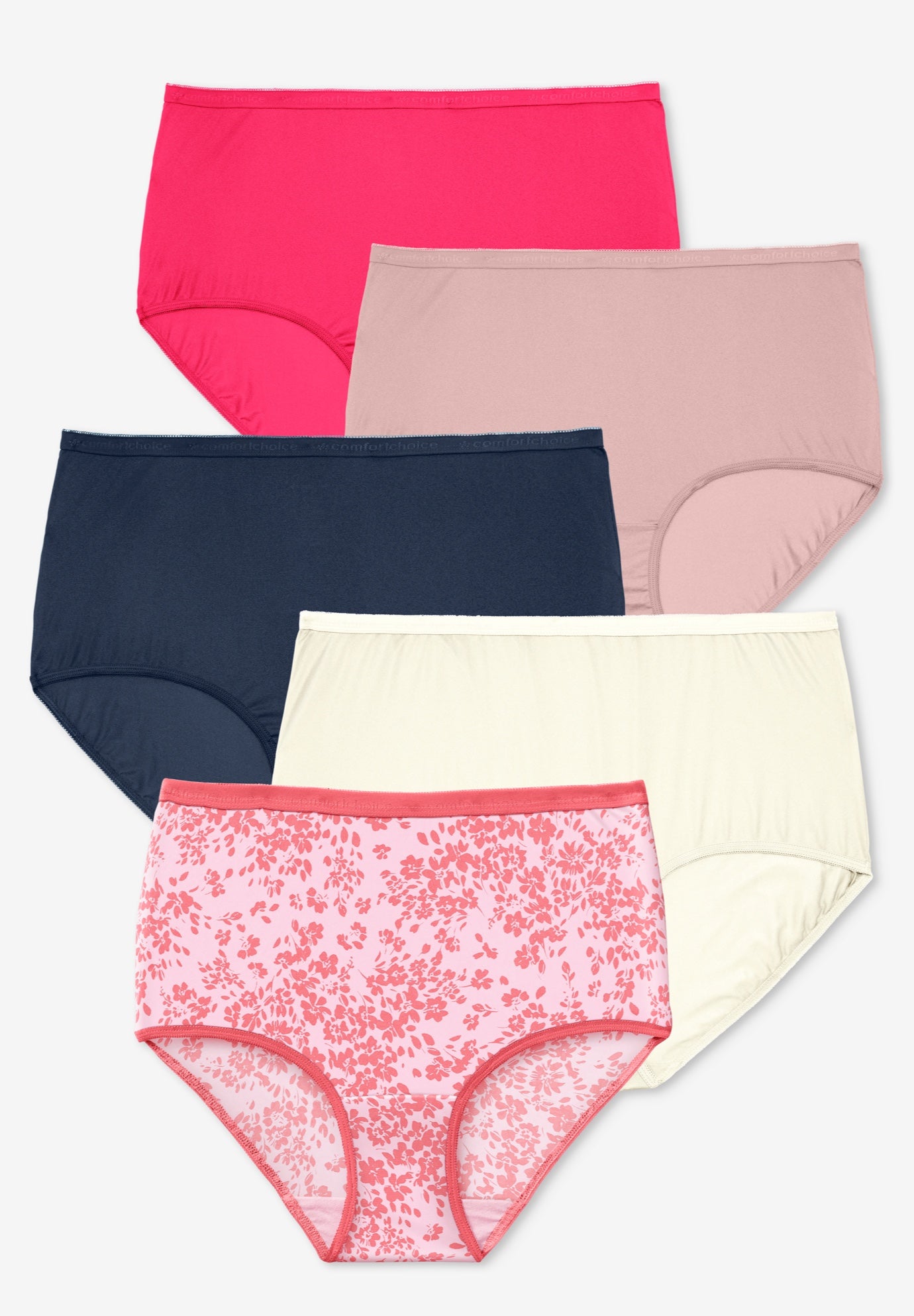 Full Coverage Nylon Brief 5 Pack image number 0