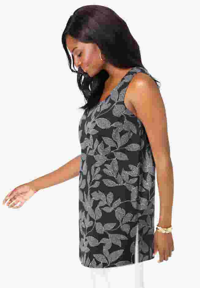 Georgette Tunic Tank image number 2