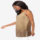 Georgette Tunic Tank image number null