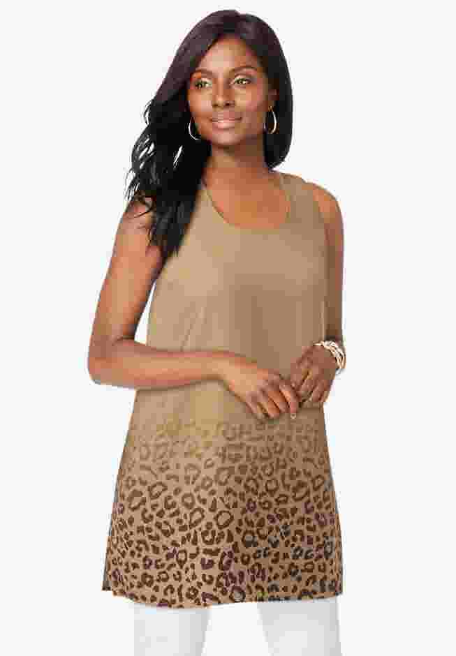 Georgette Tunic Tank image number 0