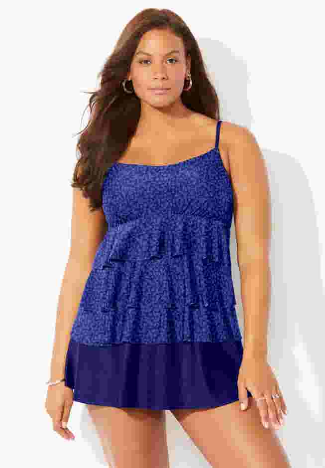Tiered Swimdress image number 0