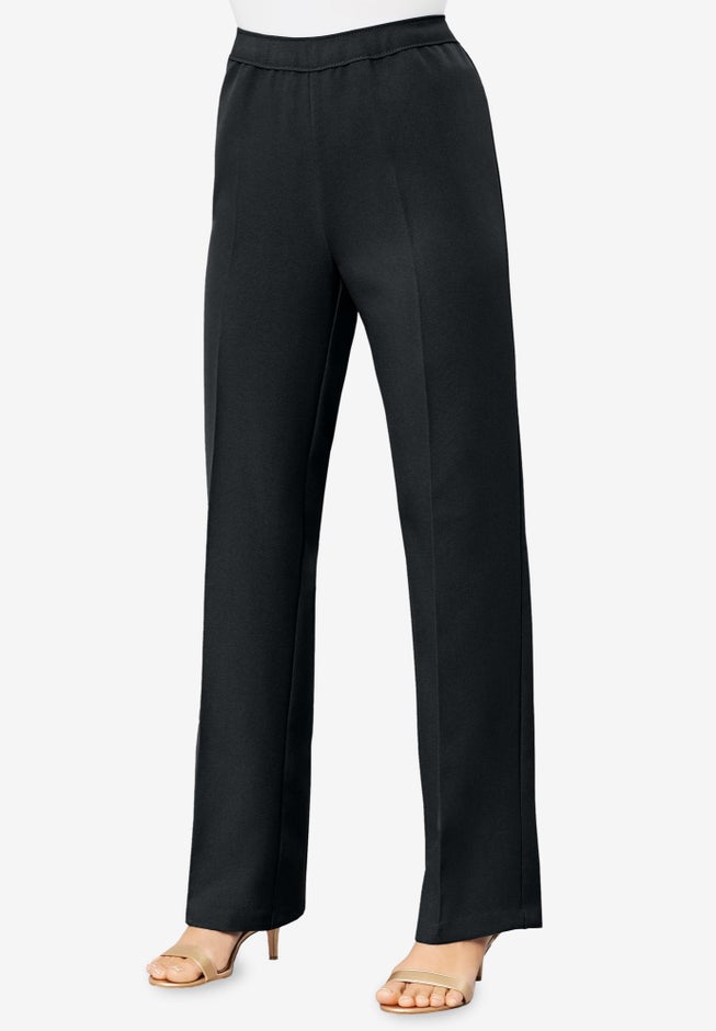Plus Size Wide Leg Bend Over&reg; Pant image number 2