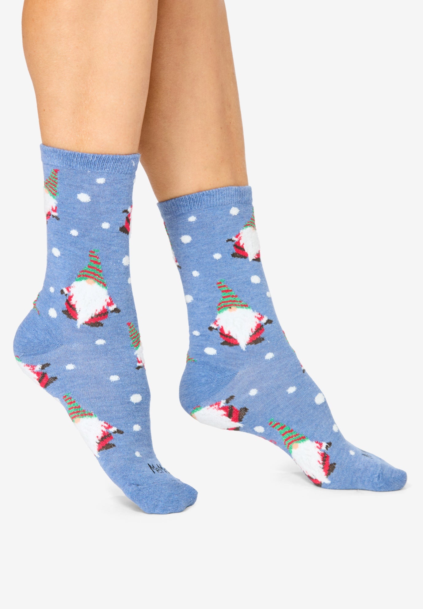 MeMoi&reg; 2-Pack Holiday Crew Socks image number 1