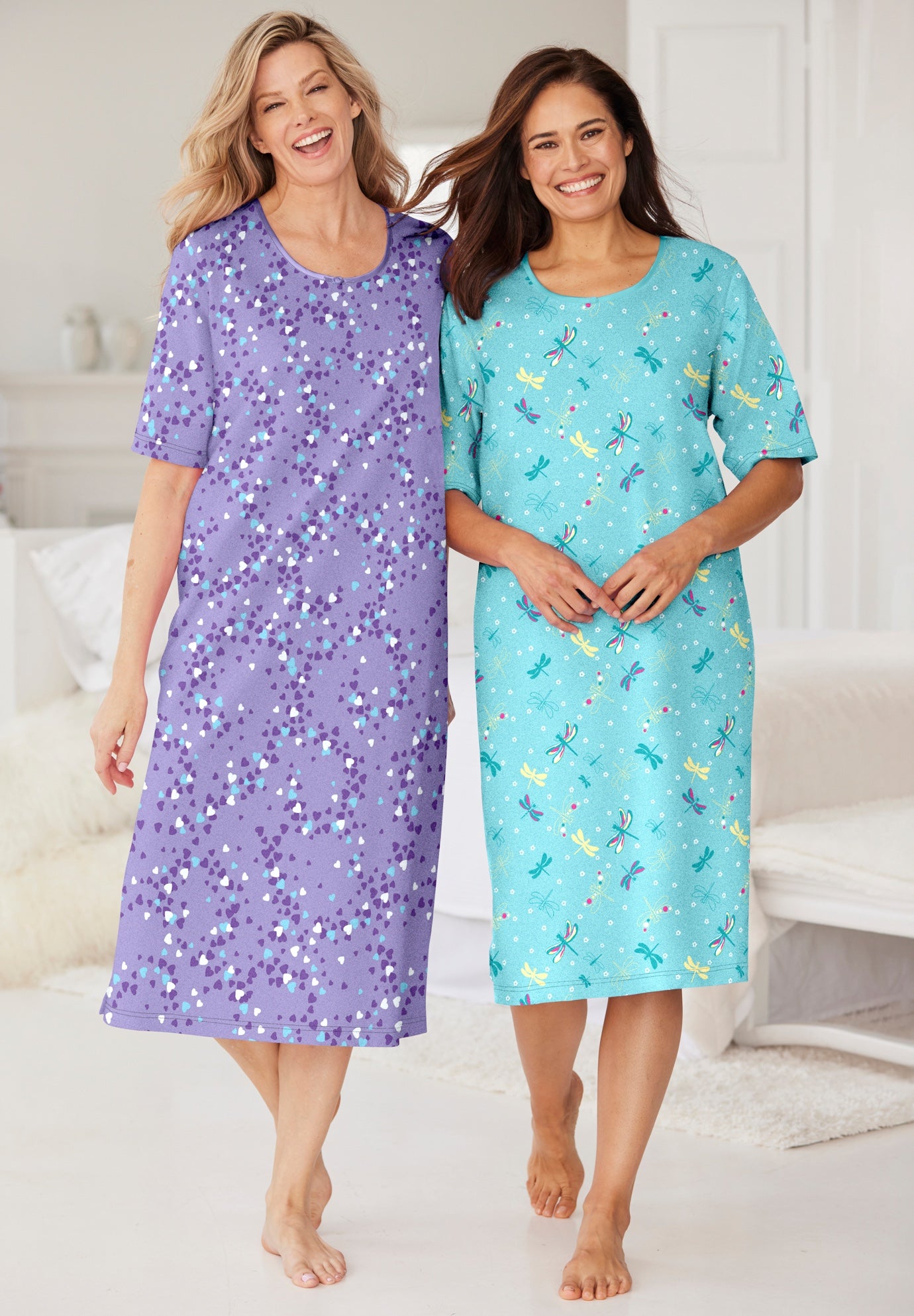 Long Tagless Sleepshirt image number 4