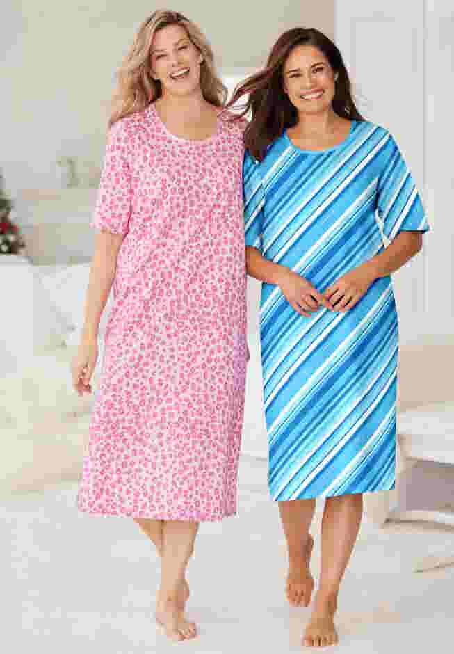 Long Tagless Sleepshirt image number 4