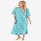 Long Tagless Sleepshirt image number null