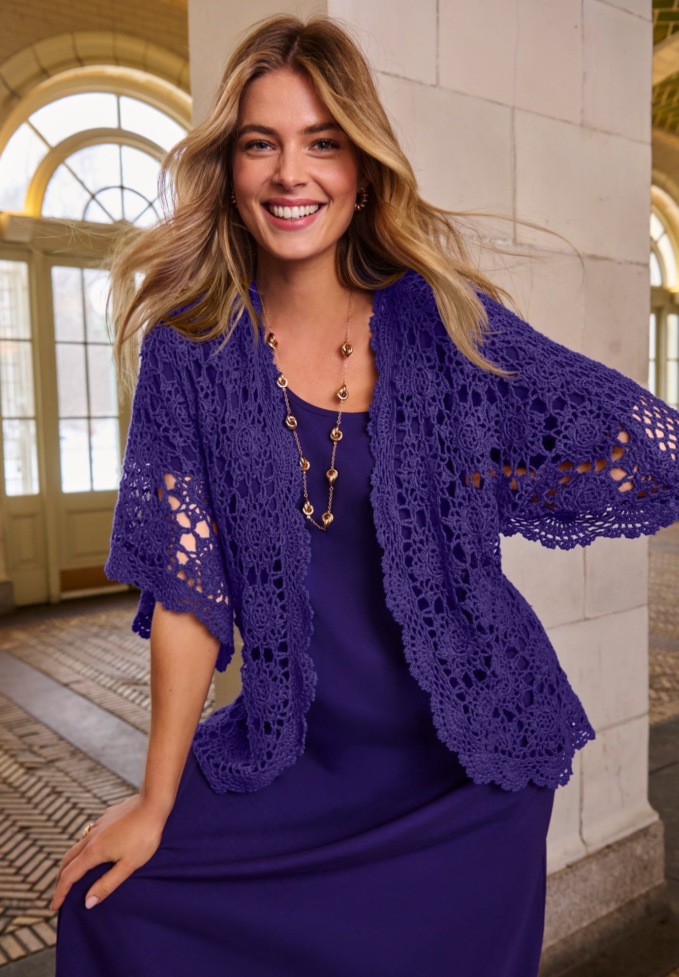 Crochet Cardigan image number 1