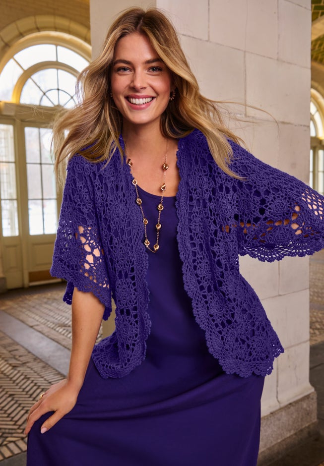 Crochet Cardigan image number 1