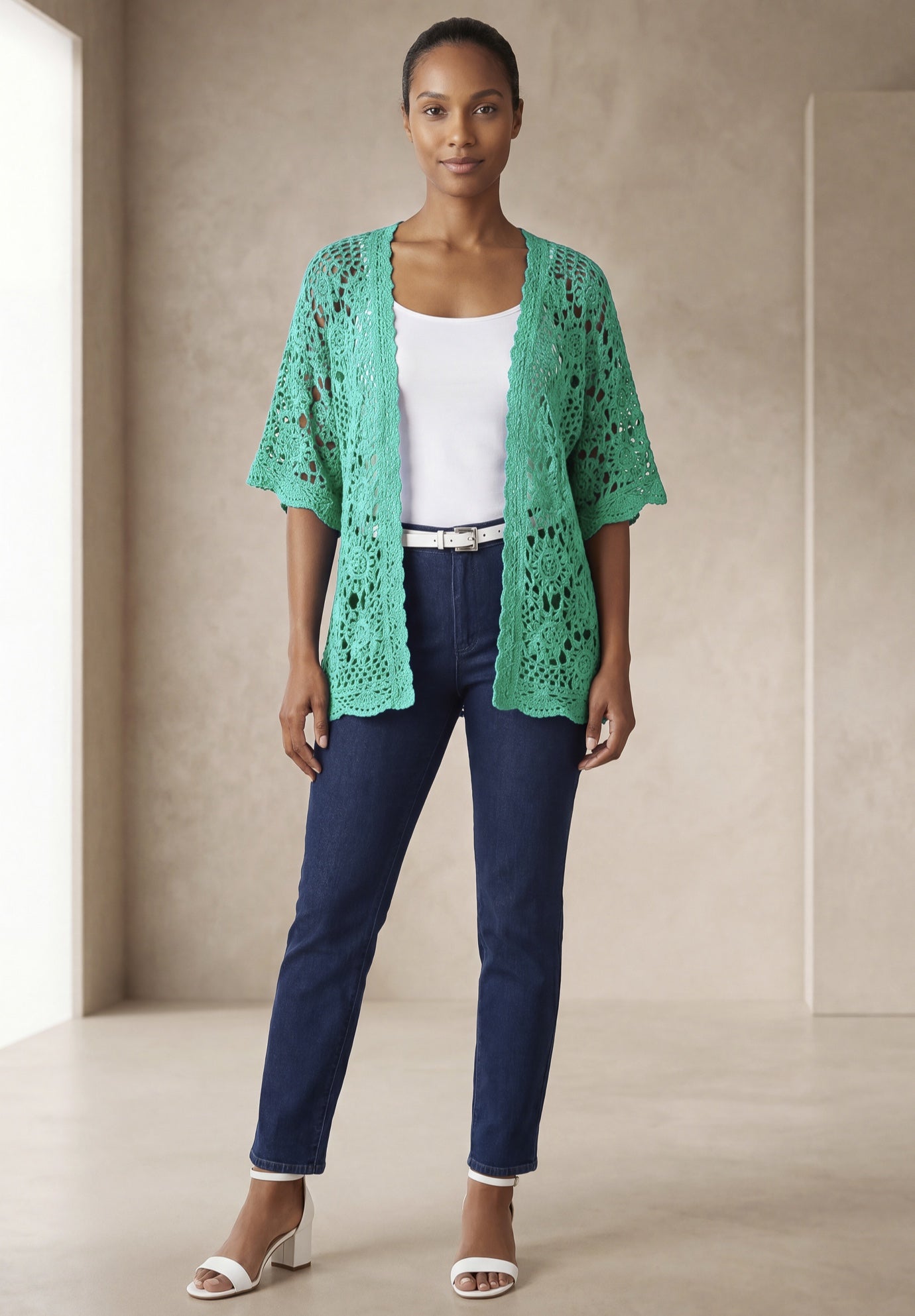 Crochet Cardigan image number 0